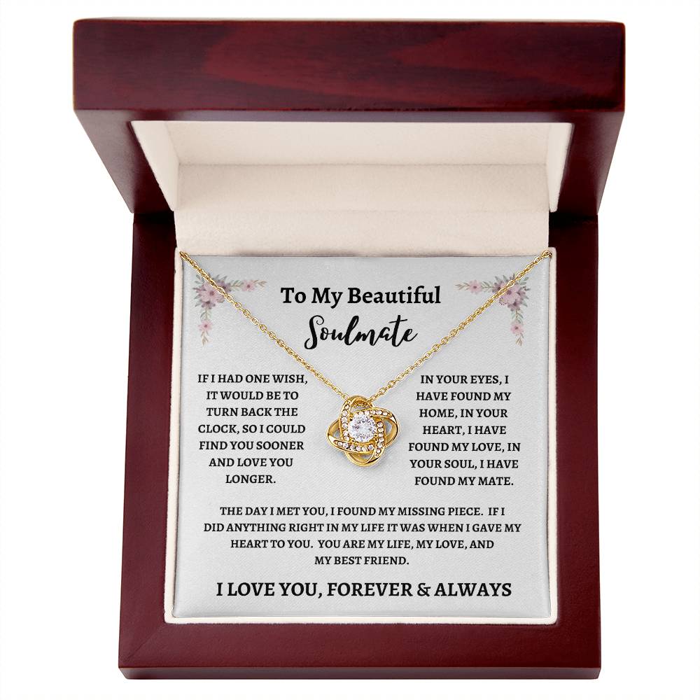 Soulmate Love Knot Necklace